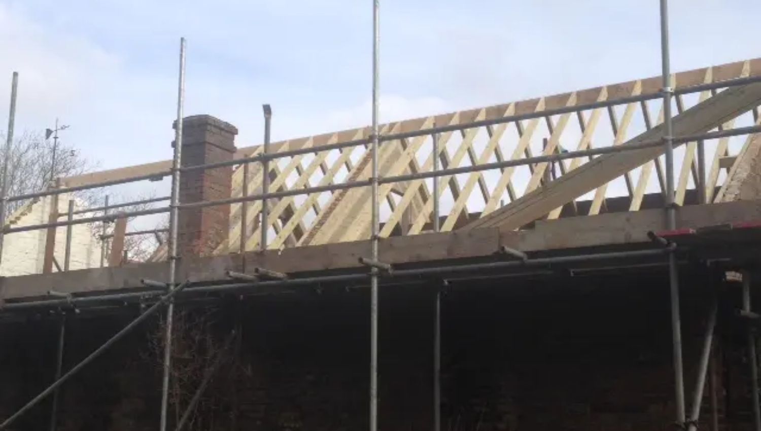new roof project
