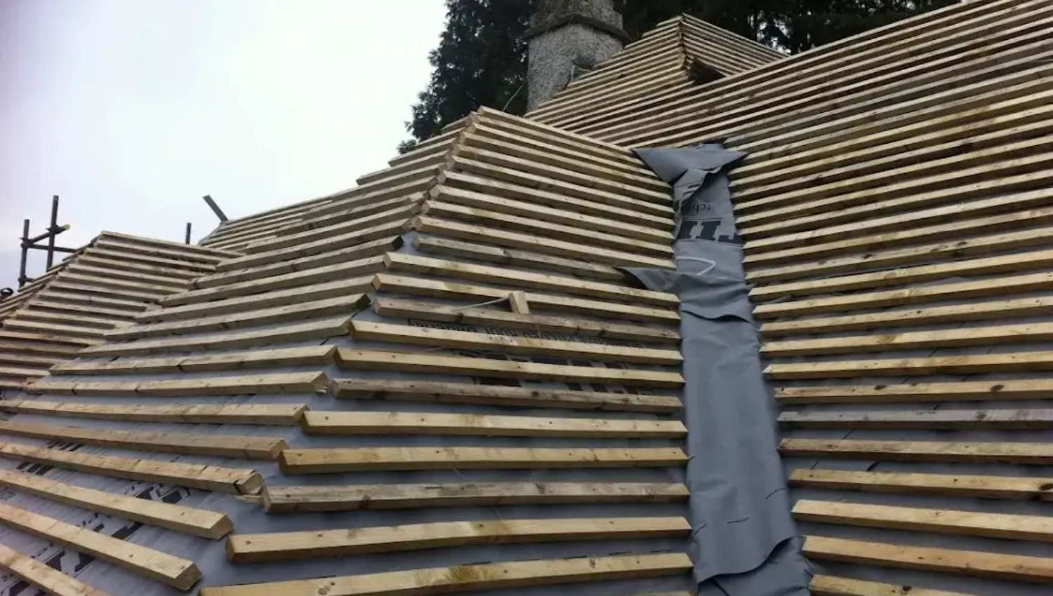 pitched roof project